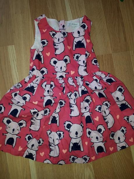 Šaty s medvídky 92 bluezoo, bluezoo,92