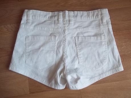 Nové bílé šortky vel. 36 - pas 74 - 76 cm, esmara,s