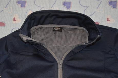 122 128 modrá softshellová bunda, zn. crane, 128