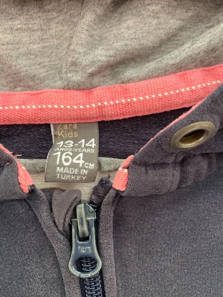 Mikina s kapucí zara vel. 164, zara,164
