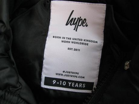 Zimní bunda s kapucí cropped hype, 140