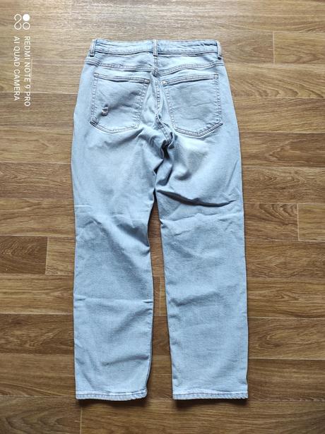 Trhané džíny, h&m,38