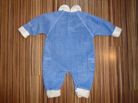 Nádherný teplý měkoučký flízový overal 62-68, topolino,62