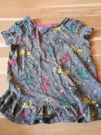 Šedá tunika vel. 116, tu,116