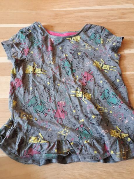 Šedá tunika vel. 116, tu,116