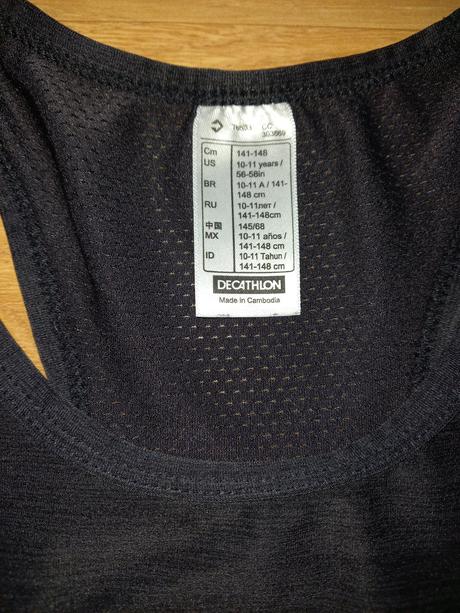 Funkční top decathlon, decathlon,140