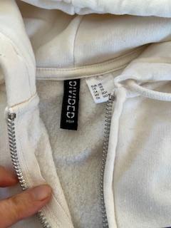 Mikina s nápisy, h&m,164