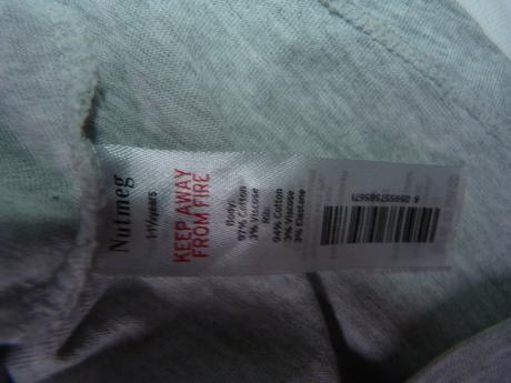 Nutmeg tričko vel. 86, nutmeg,86