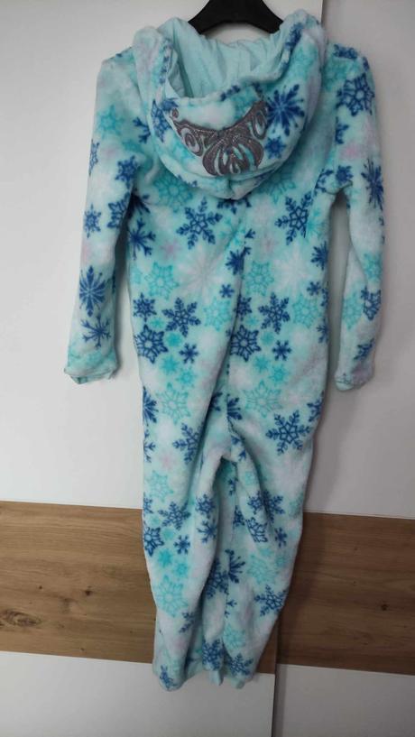 Overal micro plyš.dívčí elza/elsa vel.122, marks & spencer,122