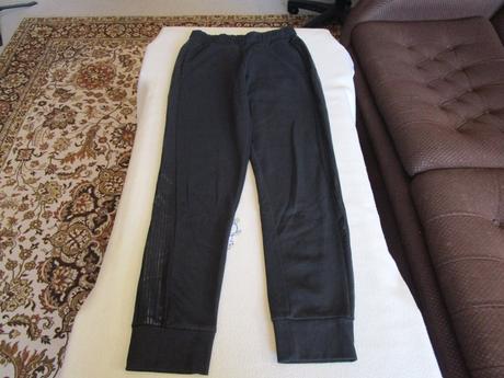 Pěkné černé bavl. tepláky zn. kappa, vel. xs-s, kappa,xs