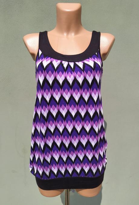 Dlouhý top tílko tunika amisu - vel.xs, amisu,xs