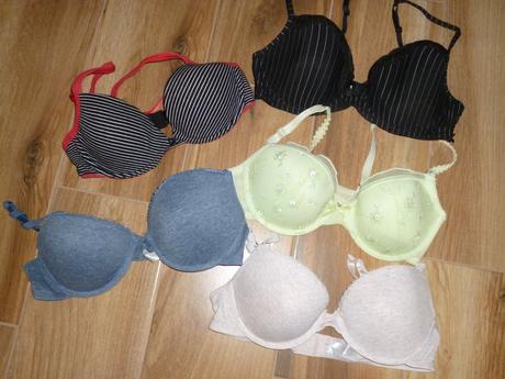 3 x podprsenka, h&m,70b