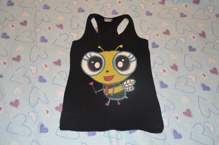 152 158 164 černé tílko na vrstvení, 164