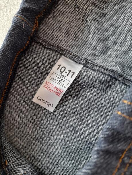 Džínové legíny george tmavě modré 140, george,140