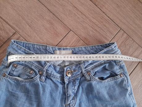 Světle modré rifle vel. 36, 36