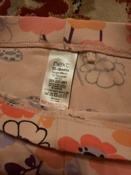 Květinkové legíny next, next,86