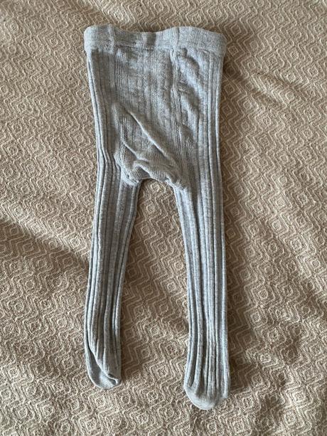 Šedé punčocháče vel. 6-12 měs/80, 80