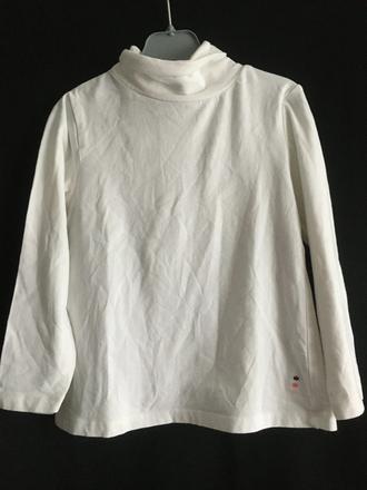 Vel. 98 bílý dívčí rolák, 98