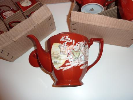 Porcelánový čajový servis - čína, 