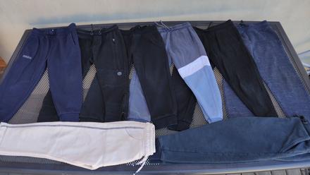 Tepláky chlapecké 8ks v.110-116/122, primark,110