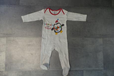 Vánoční dupačky f&f, 80