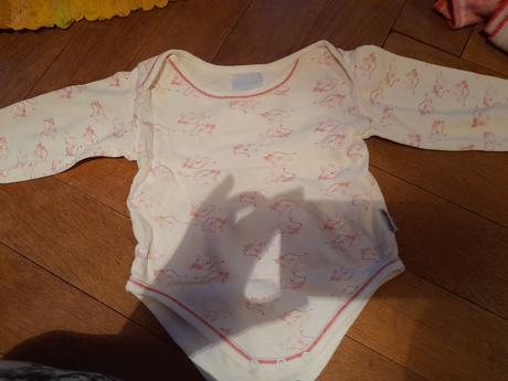 Body myšky růžové dlouhý rukáv, 68