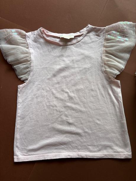 Triko růžové - v.7/8 let zn. primark premium, primark,128
