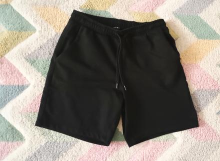 Bavlněné černé teplákové kraťase vel.xs, amisu,xs