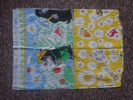 Povlečení krteček do postýlky, šířka (cm): 90,délka (cm): 130