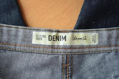 Kraťasy vel. 11 - 12 let, denim co,152