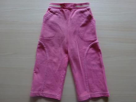 Tepláky růžové, vel. 92, arex,92