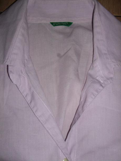 Ružová blúzka benetton, benetton,xs