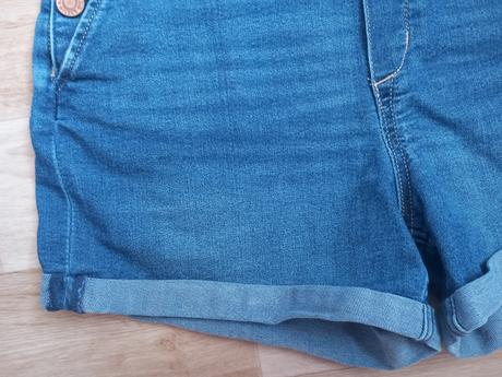 Riflové lacláče - kraťasy vel. 164 - 170, 164