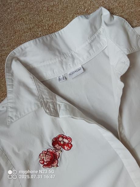 Košile dlouhá - šaty zn."bodyflirt" vel.44/xxl", 44