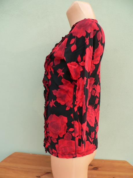 Květovaná halenka top nice connection - vel.40/42, 40