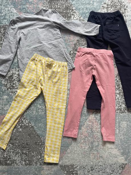 3 leginy a tricko vel.122, 122