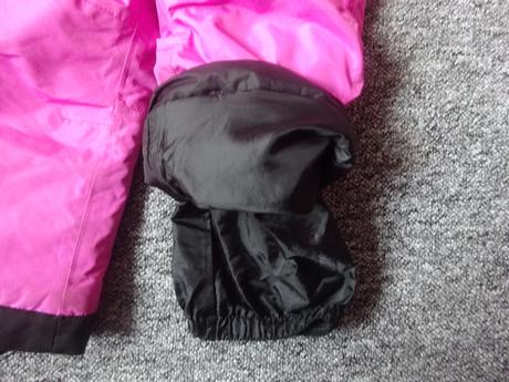 Lyžařské kalhoty sytě růžové, vel. 86/92, lupilu,86