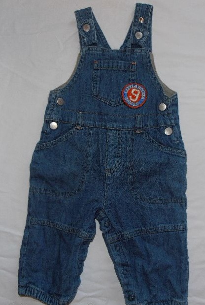 037.podšité riflové lacláčky 3-6 měsíců, 68