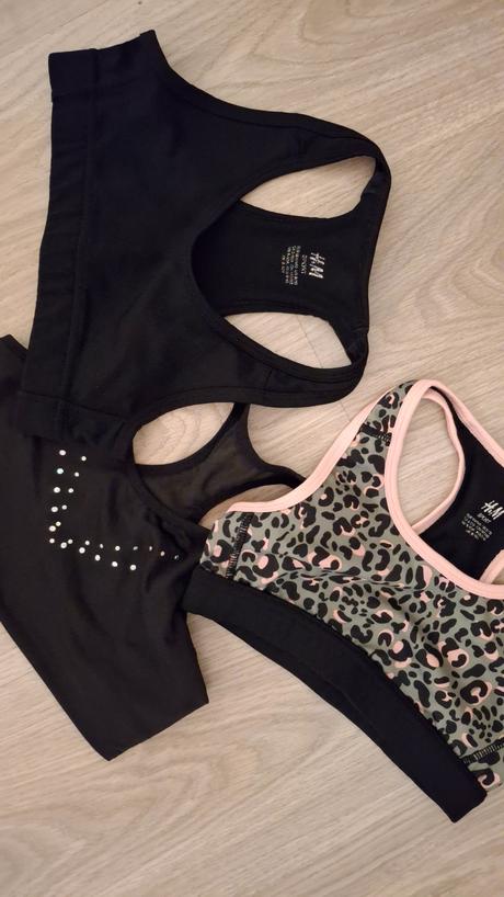 Sportovní podprsenky h&m, h&m,140