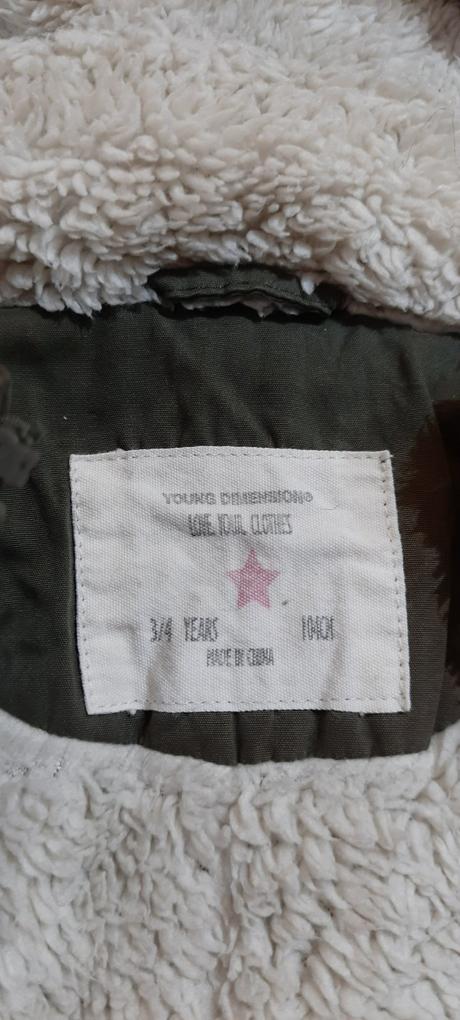 Chlapecká podzimní bunda vel. 3-4 roky, young dimension,104