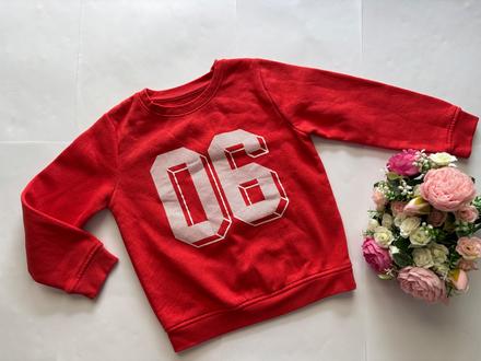 K1/ mikina cihlové barvy - v.5/6 let, primark,116