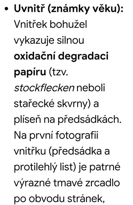Historická kniha stará 167 let,
