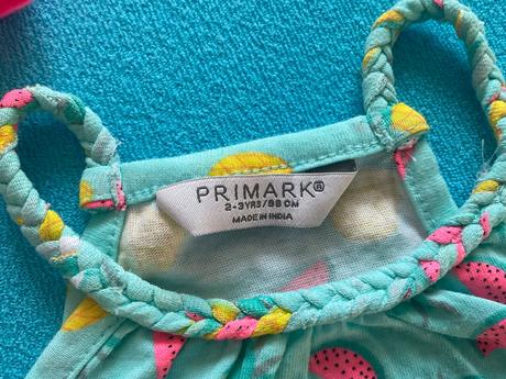 3x dívčí top- primark- 98, primark,98