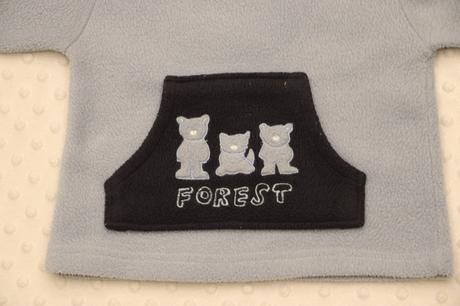 Fleecová mikina, 80