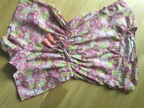 Letni overal s krátkým rukavem a kratasy, 122