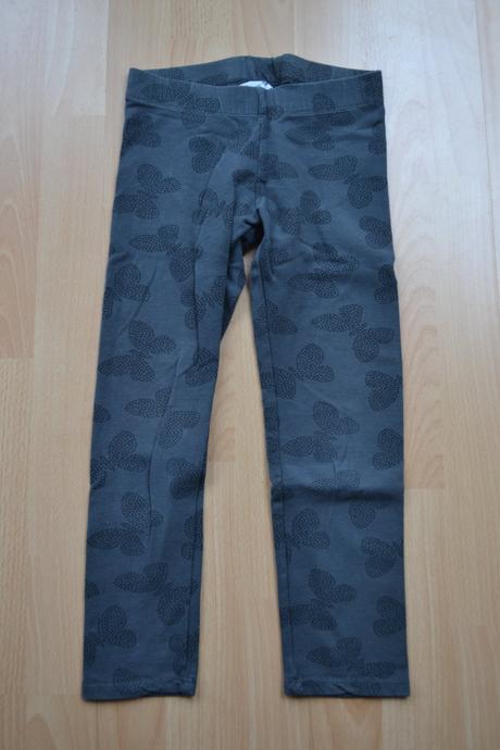 Legíny s motýlky, h&m,122