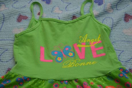 Letní šaty zástěrka do školky, 122