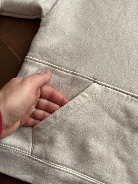 Mikina béžová krátká  - v.134 zara, zara,134