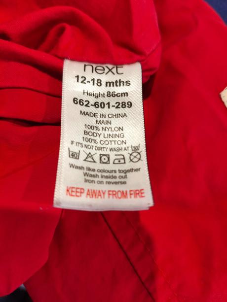 Jarní bunda chlapecká vel.86(12-18m), next,86