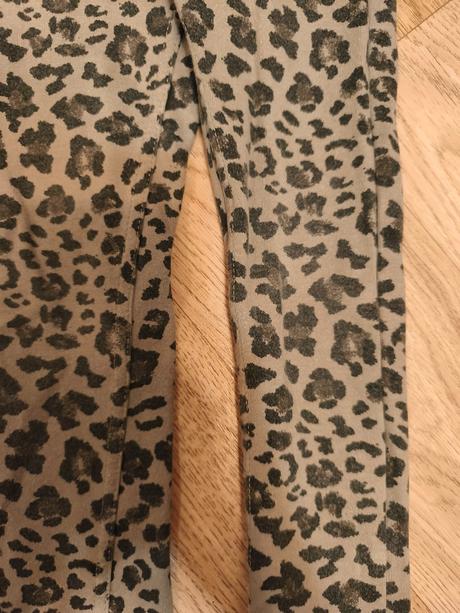 Leopardí džegíny legíny h&m, h&m,110